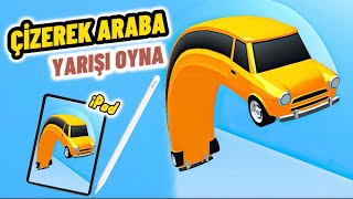 ÇİZEREK ARABA YARIŞI OYUNU OYNA ! ARABA OYUN VİDEOSU.