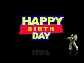 トイストーリー　誕生日動画