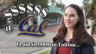 HOW MUCH DOES UC BERKELEY COST?! | Talking deets about affording UC Berkeley + how I pay for college