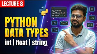Python Data Types for Beginners | int, float, string, bool, complex & Indexing Explained