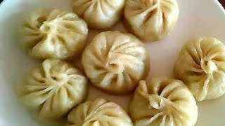 Round Momo folding technique!! #foodie _#Yummy_Momos_#Dumplings