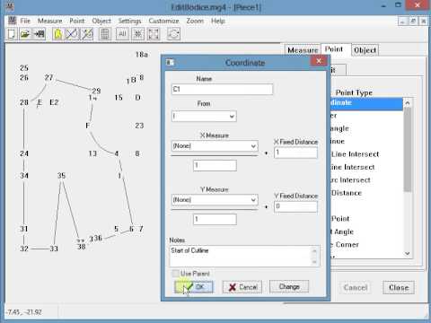 Dart Pivot With Patternmaker And Macrogen Youtube