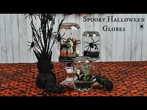 How to Make Spooky Halloween Globes How to Make Spooky Halloween Globes
