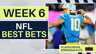 Week 6 NFL Free Picks, Predictions & Best Bets | Player Props, Spreads, O/U's & a Teaser (LFG!)