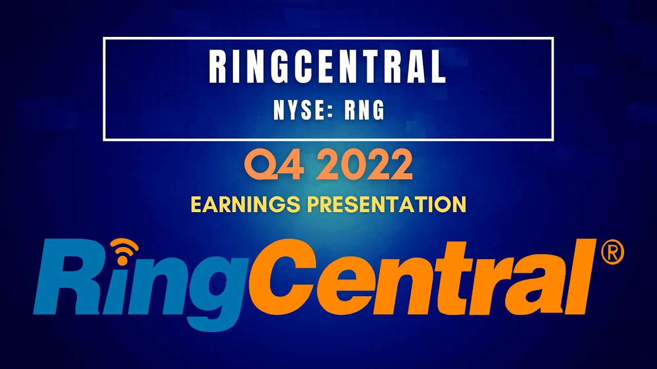 RingCentral RNG Q4 2022 Earnings Presentation - YouTube