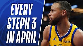 EVERY Steph Curry 3PM From April! 👨‍🍳