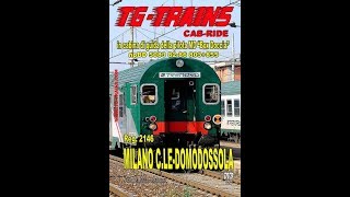 Milano Centrale-Domodossola, Reg.2145  in cabina di guida della pilota MD \