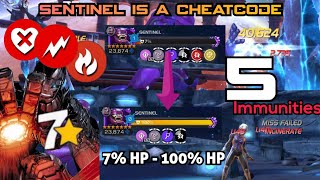 7* Sentinel is a Cheat Code - Insane Immunities - Annoying Defender - 10/10 Buff Rating