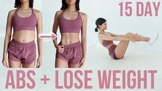 GET ABS + LOSE WEIGHT IN 15 DAYS | New Year Challenge ~ Emi