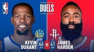 Kevin Durant & James Harden Go Head-to-Head in Crucial Game 3  | May 4, 2019