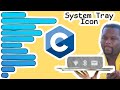 System Tray Icon in 176 Lines of C | libayatana-appindicator