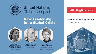 New Leadership for a Global Crisis: COVID-19
