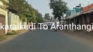 Karaikudi -  To -  Aranthangi #beautiful #village #tamilnadu #relaxingmusic