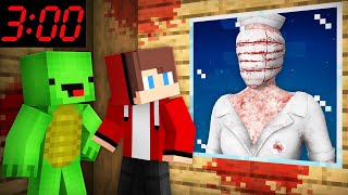 Scary NURSE is WANTED by JJ and Mikey At Night in Minecraft Challenge! - Maizen