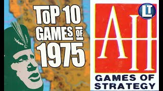 AVALON HILL 1975 HOTNESS LIST / What Were the Top 10 Games On The First HOTNESS LIST EVER MADE?