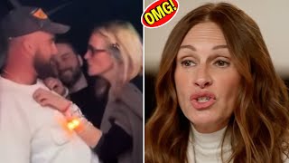 Drama Alert: Julia Roberts Flirts With Travis Kelce in Front of Taylor Swift!