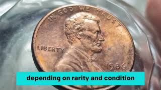 🇺🇸. “Rare 1986D Lincoln Penny Errors”💰#CoinErrors#Numismatics