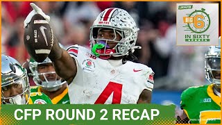 Ohio State Dominates No. 1 Oregon In the CFP Quarterfinals | The Big 6 in 60