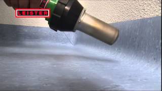 Premsco- Welding floor with Leister ELECTRON