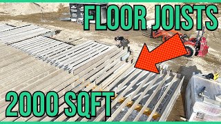 2x12 Floor Joist Solo Install