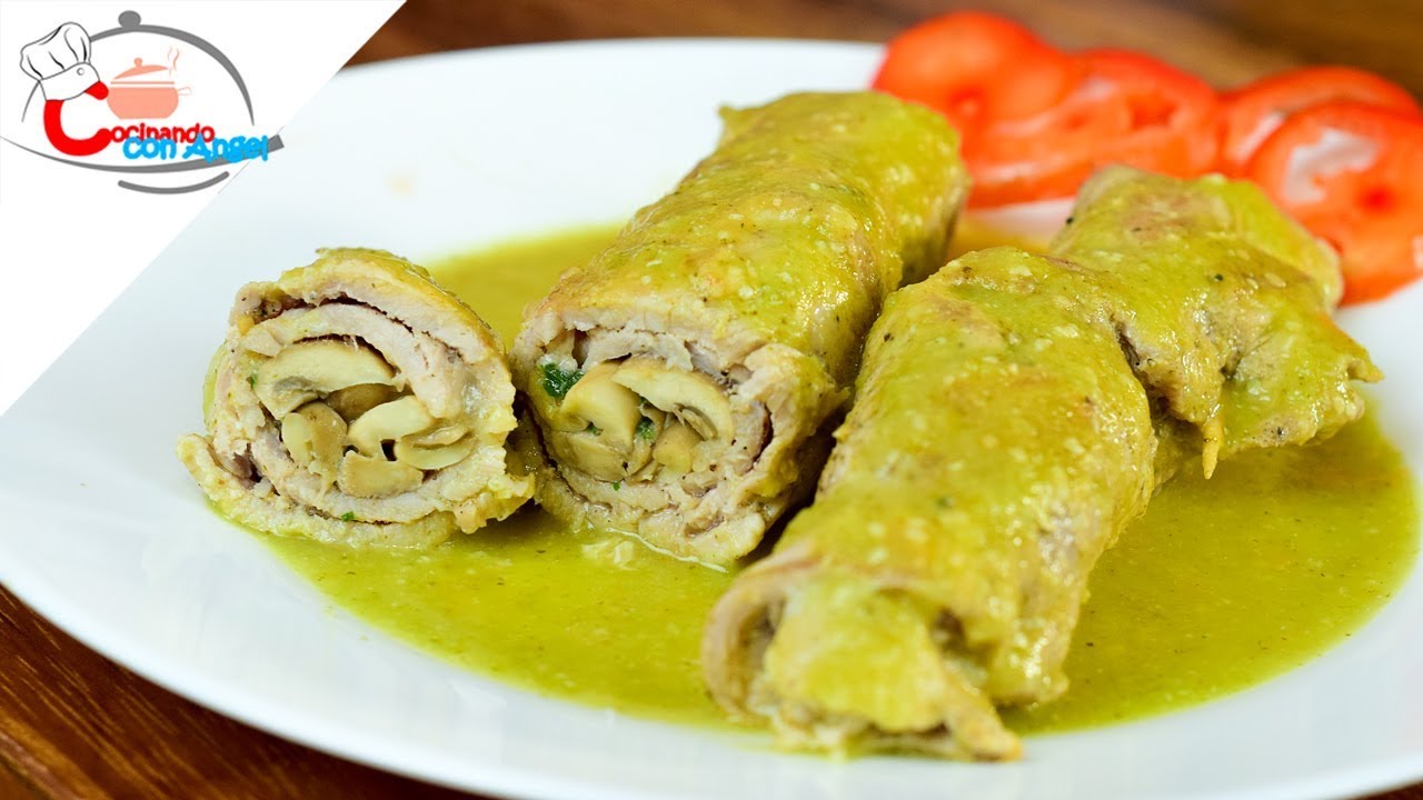 Rollitos De Carne Rellenos. - YouTube