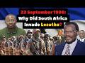 22 SEPTEMBER 1998: THE DAY SOUTH AFRICA INVADED LESOTHO!