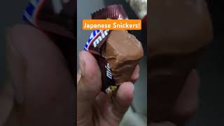 Japanese snickers review!     #viralvideo #recipe #food #new #reels #chocolate  #foodie  #shorts