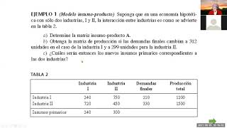 MATRIZ INSUMO PRODUCTO