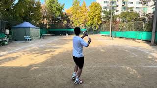 Nov 10, 2024 1:2 랠리 게임 1R #rally #game #tennis (게임방법은 설명 참고)