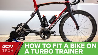 How To Fit A Road Bike Onto A Turbo Trainer
