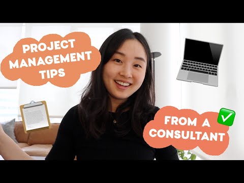 Project management tips from a consultant ‍️