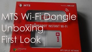 MTS MBlaze Ultra Wi-Fi Dongle-Unboxing and First Look!