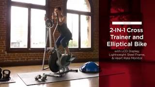 SKY1733 Elliptical Bike 2 IN 1 Cross Trainer Exercise Machine