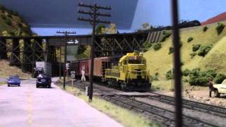 Local Freight on Jim Kleeman's Santa Fe Railroad