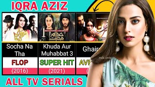 Iqra Aziz All Super Hit , Hit , Average And Flop TV Serials