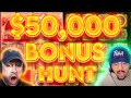 A SENSATIONAL $50,000 BONUS HUNT OPENING w/ @WatchGamesTV & @hyuslive