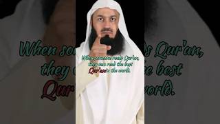 Good Recitation and a Good Tune - Best of Both #shorts #muftimenk #islamic #islam #allah