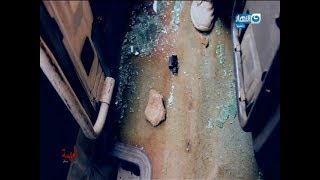 شاهد لحظة الاعتداء علي