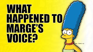 WHAT HAPPENED TO MARGE SIMPSON'S VOICE?!