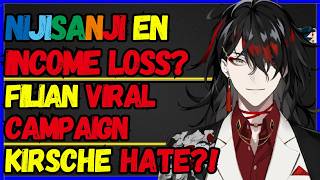 Nijisanji losses?, Filian WORLD VIRAL MARKETING, KIRSCHE & ConttontailVA ATTACKED after viral clip