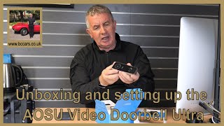 Unboxing and setting up the AOSU Video Doorbell Ultra