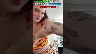 RANKING PERFECT TATTOO POSITIONS