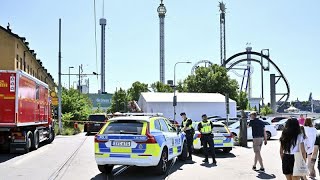 Achterbahn abgestürzt: 1 Tote und 9 Verletzte im Freizeitpark in Schweden