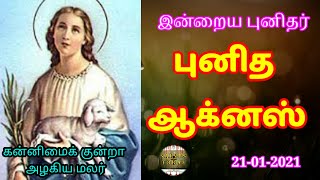 புனித ஆக்னஸ், இன்றைய புனிதர்,21-01-2021