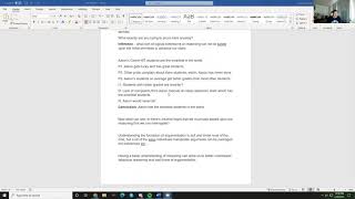 Comm107 - Basic Logical Reasoning Terms