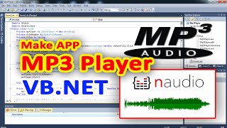 Make MP3 Player Using NAudio Library | VB.NET