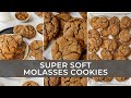 Super Soft Molasses Cookies!