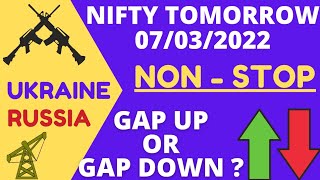 NIFTY PREDICTION & NIFTY ANALYSIS FOR 07 MARCH I NIFTY  NEXT MOVE I OPTION CHAIN ANALYSIS I NIFTY