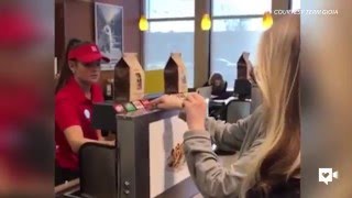 Chick-fil-A cashier, deaf customer share special moment