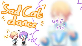 Rui makes Tsukasa do the sad cat dance 【MMD + L2D】